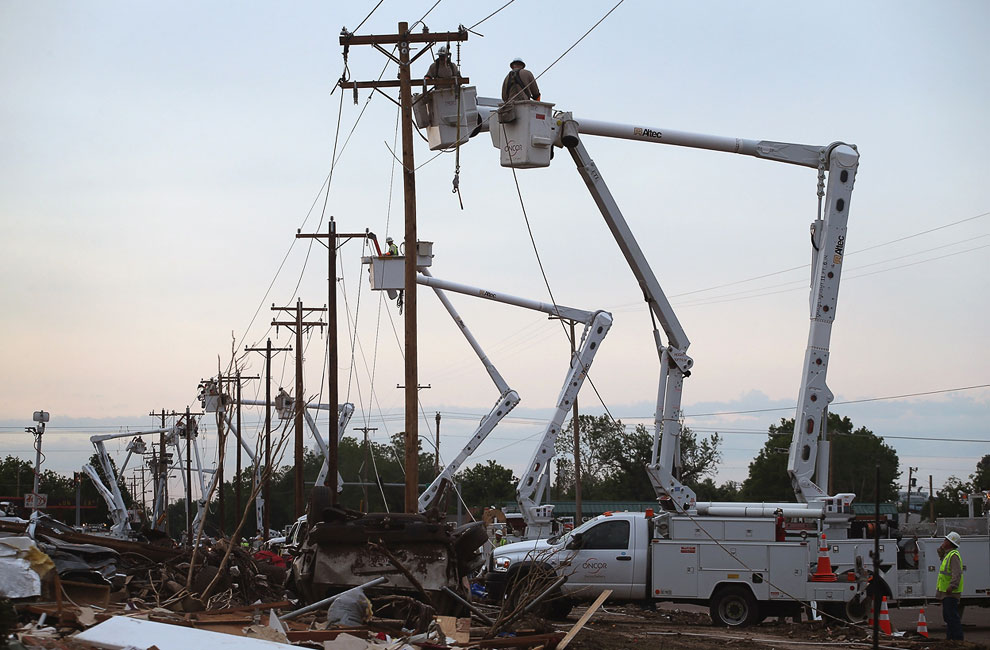 Торнадо в Оклахоме: на следующий день Торнадо в Оклахоме: на следующий день