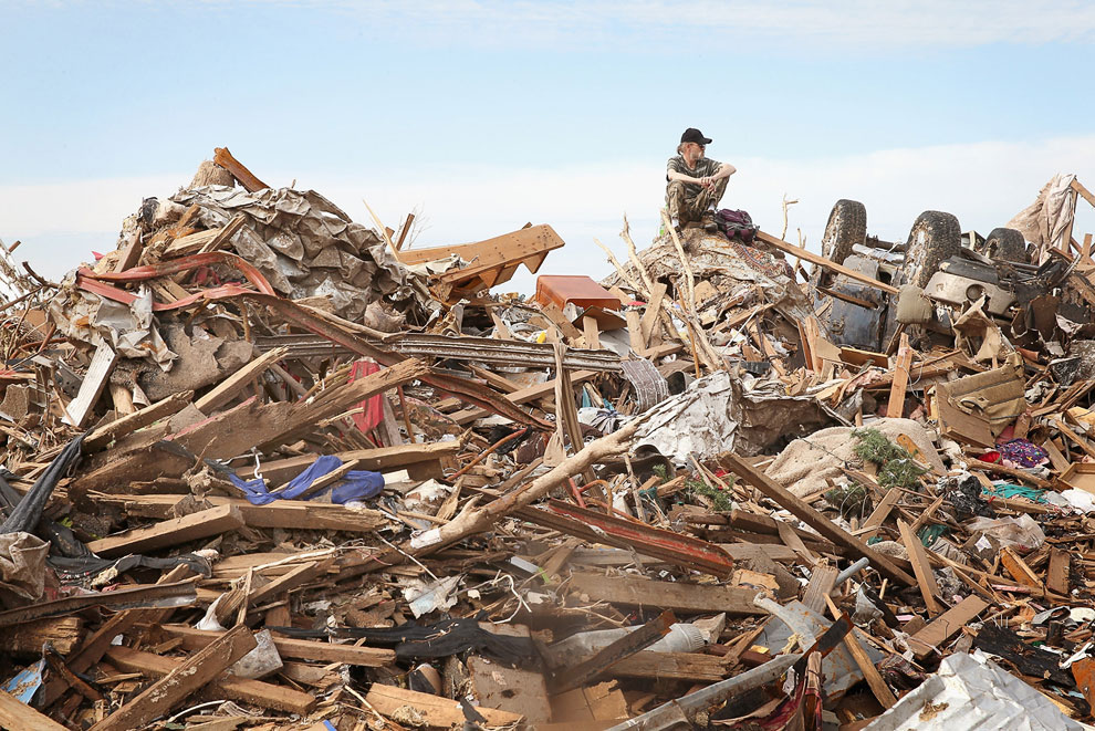 Торнадо в Оклахоме: на следующий день Торнадо в Оклахоме: на следующий день