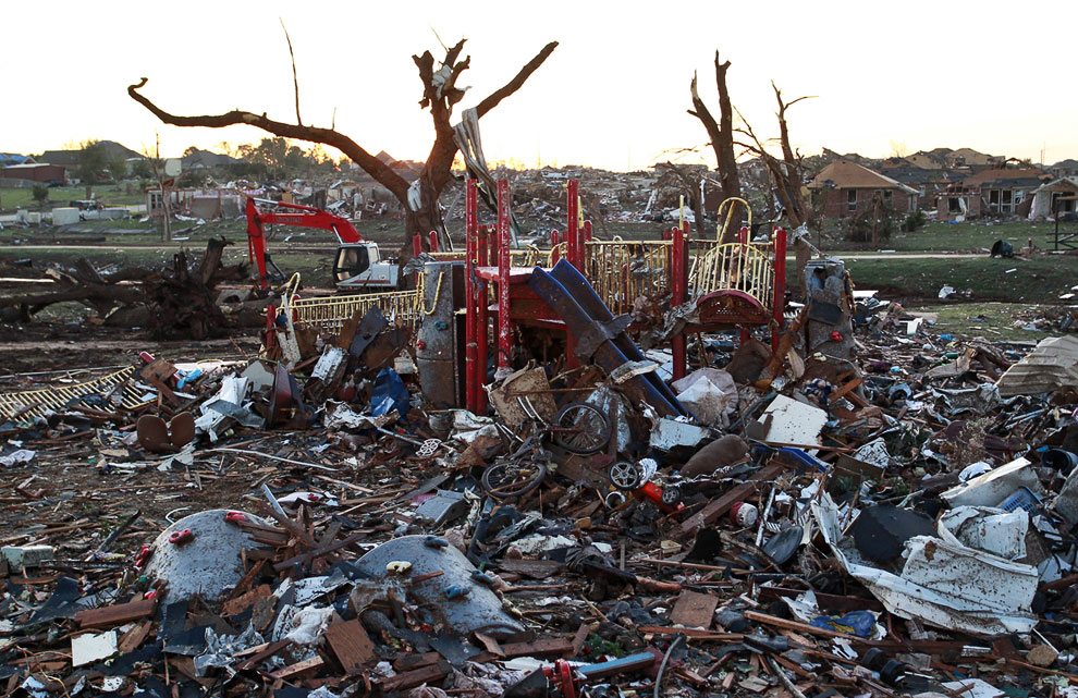 Торнадо в Оклахоме: на следующий день Торнадо в Оклахоме: на следующий день