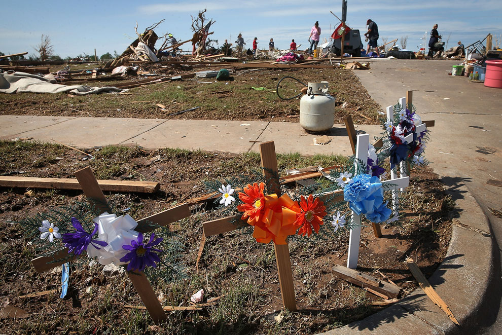 Торнадо в Оклахоме: на следующий день Торнадо в Оклахоме: на следующий день