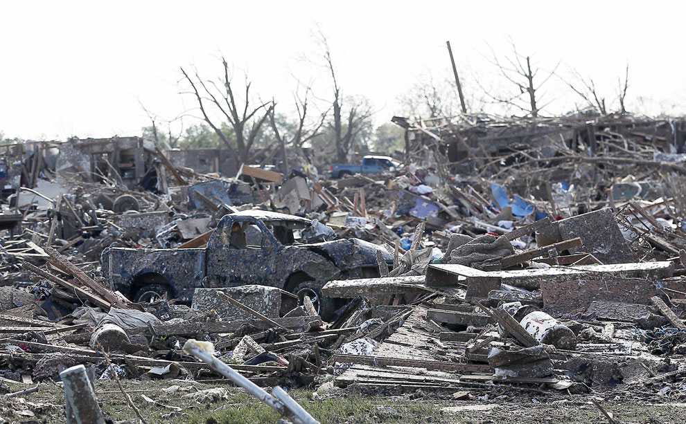 Торнадо в Оклахоме: на следующий день Торнадо в Оклахоме: на следующий день