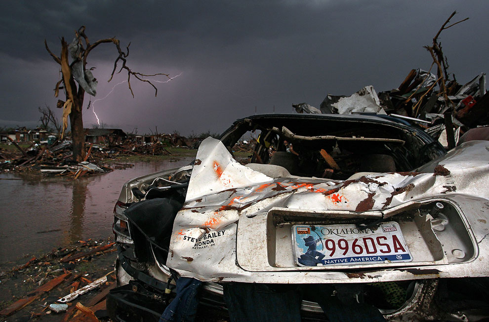 Торнадо в Оклахоме: на следующий день Торнадо в Оклахоме: на следующий день