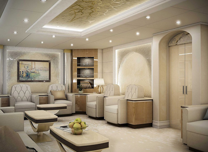 Как выглядит Boeing 747 VIP