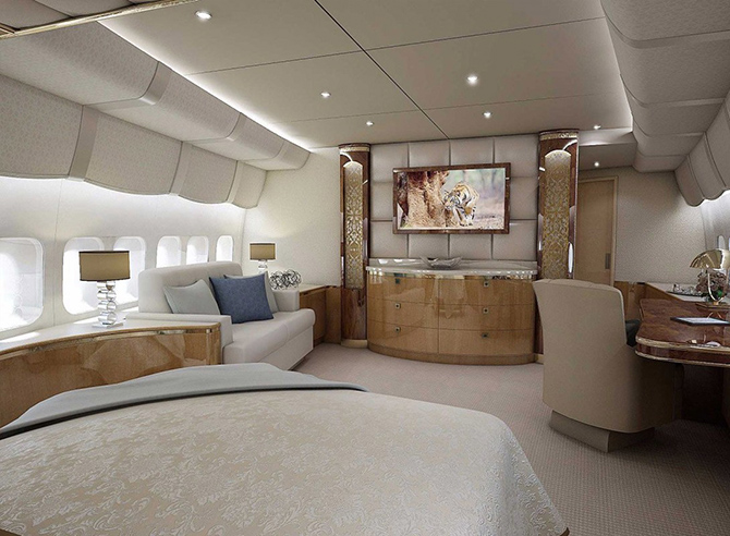 Как выглядит Boeing 747 VIP
