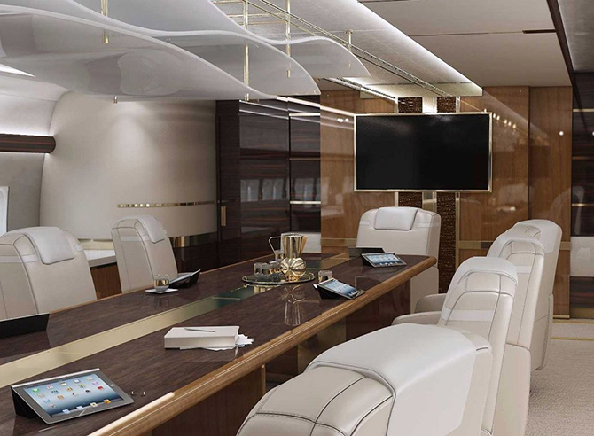 Как выглядит Boeing 747 VIP