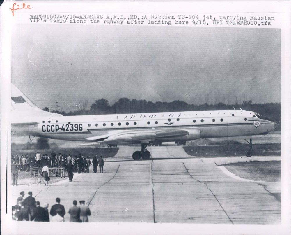История советского Ту-104
