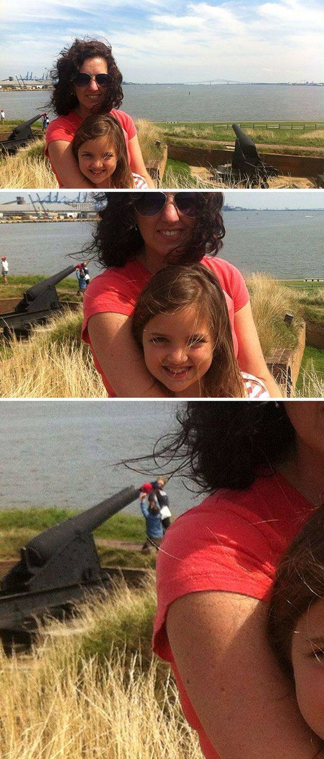 Внимание на задний план