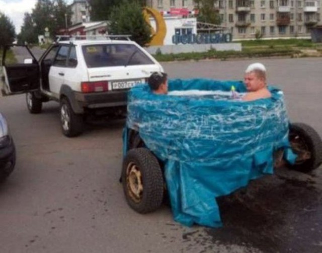Смешные и необычные снимки с наших просторов