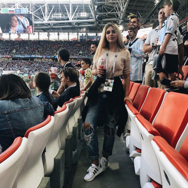 Симпатичные девушки на ЧМ по футболу 2018