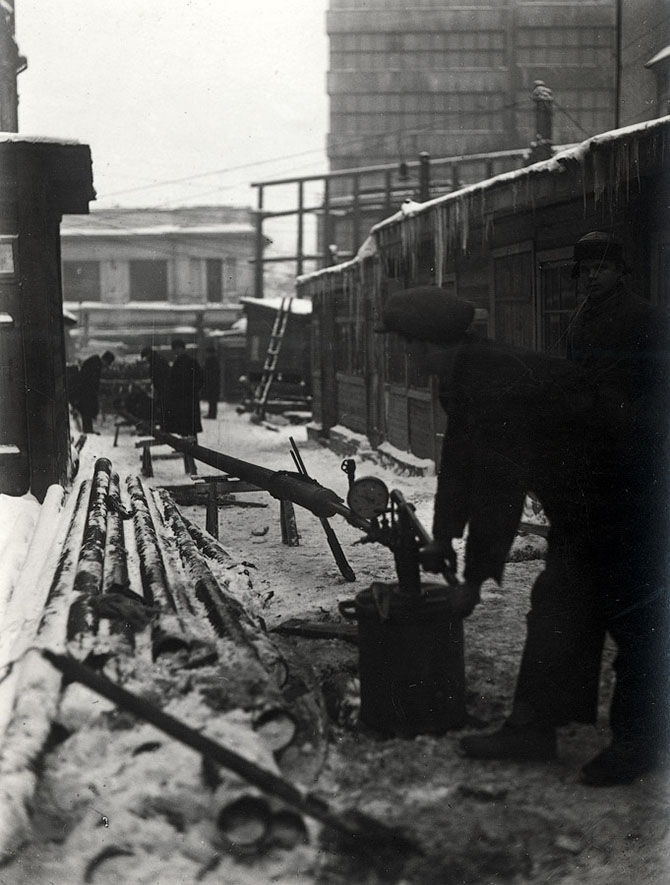 Как строили первую очередь Московского метрополитена (75 фото)