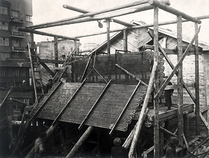 Как строили первую очередь Московского метрополитена (75 фото)