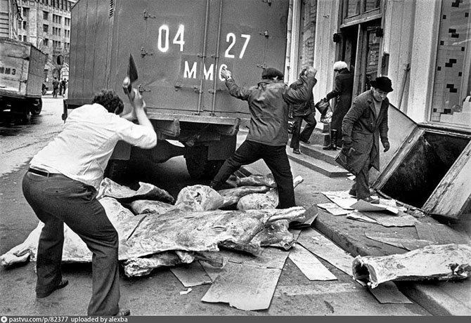 Прогулка по Москве 1981 года Прогулка по Москве 1981 года
