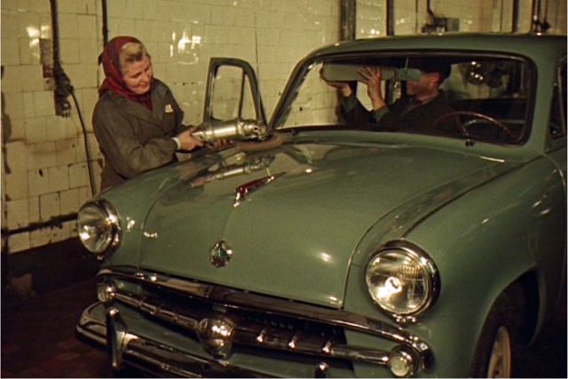Советские люди: цветная кинохроника 1956 года