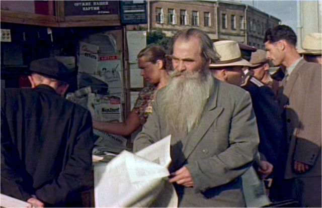 Советские люди: цветная кинохроника 1956 года