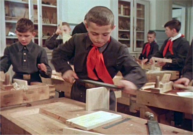 Советские люди: цветная кинохроника 1956 года