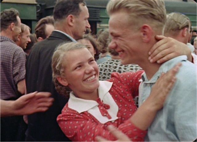 Советские люди: цветная кинохроника 1956 года