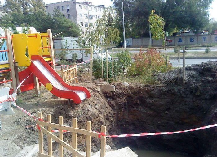 Детская горка (4 фото)