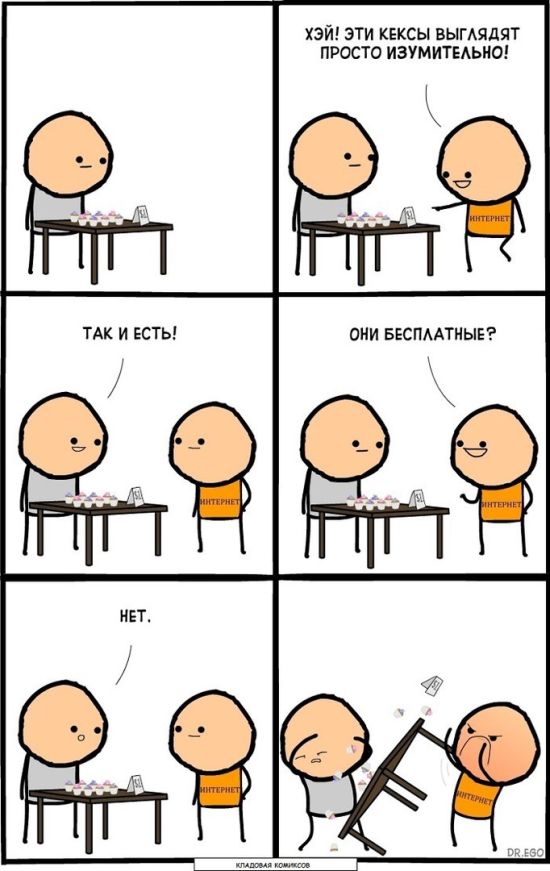 Смешные комиксы