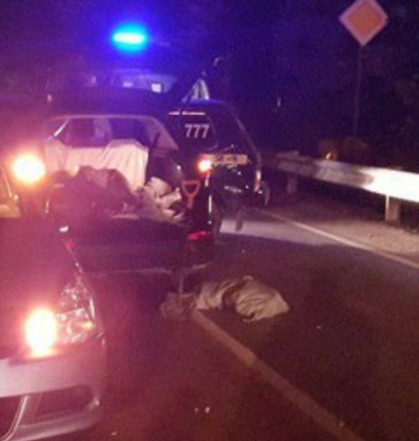 В Ленинградской области автомобиль с трупом в багажнике попал в массовое ДТП