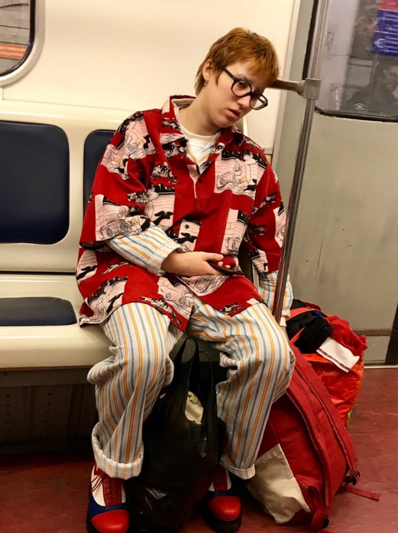 Модники из российского метрополитена