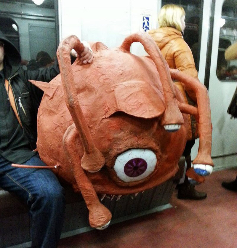 Модники из российского метрополитена