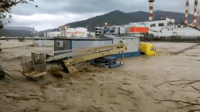 Страшное наводнение в Краснодарском крае