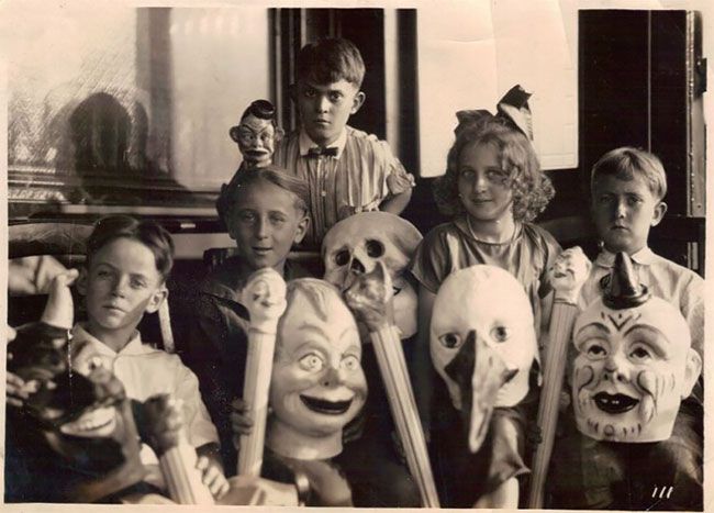 Действительно жуткие наряды на Хэллоуин 1930-х годов
