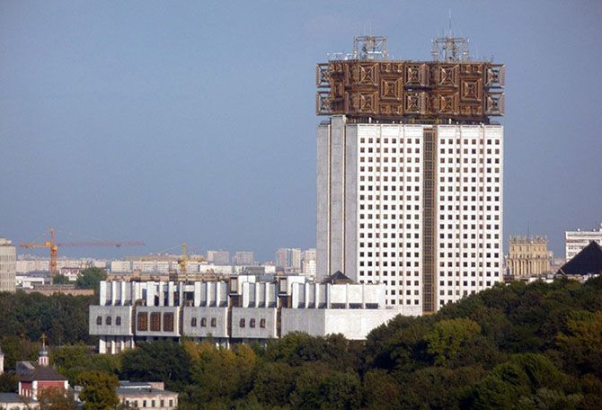 Фантастические сооружения советской архитектуры