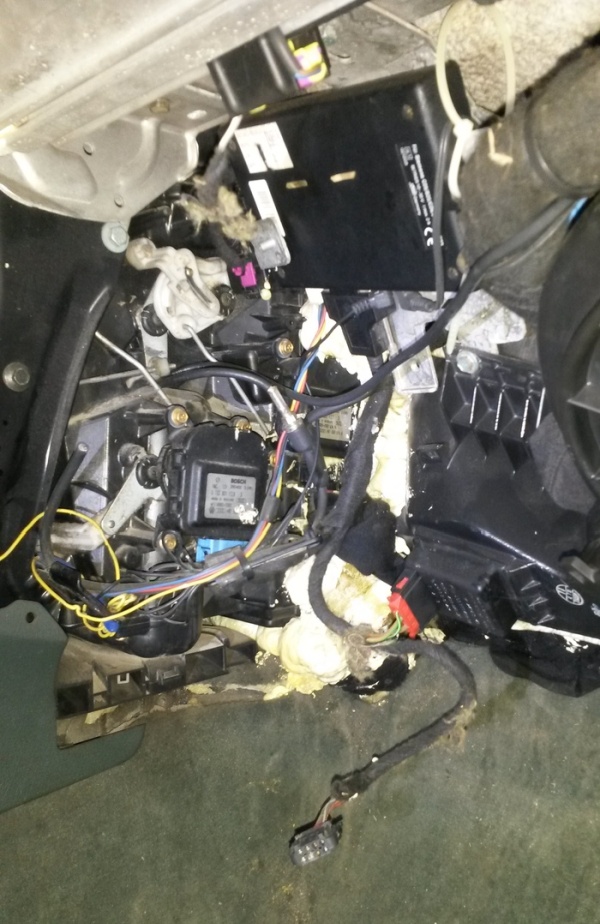 "Многострадальная" Audi Allroad приехала на сервис