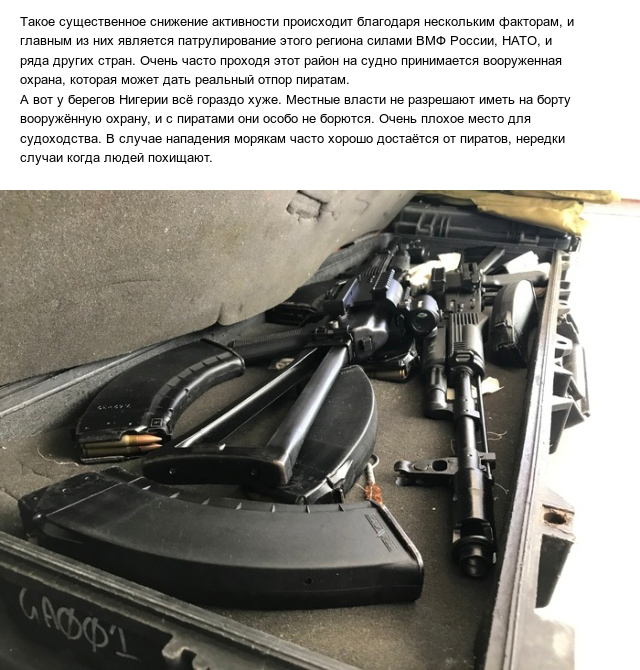 Последствия нападения пиратов на судно