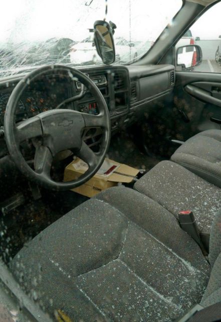 В Алабаме град повредил 380 новых Автомобилей