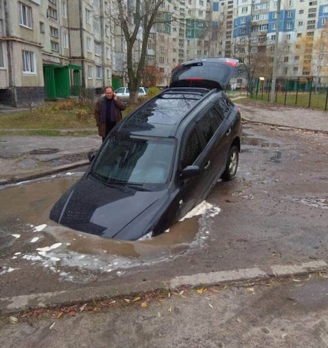 Странные и забавные фото из России
