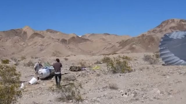 Американец, верящий в плоскую Землю, совершил полет на самодельной ракете