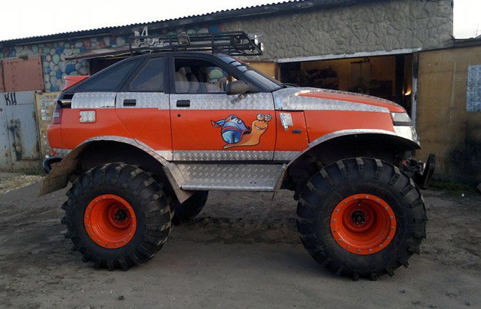 Настоящий вездеход на базе ВАЗ-2112