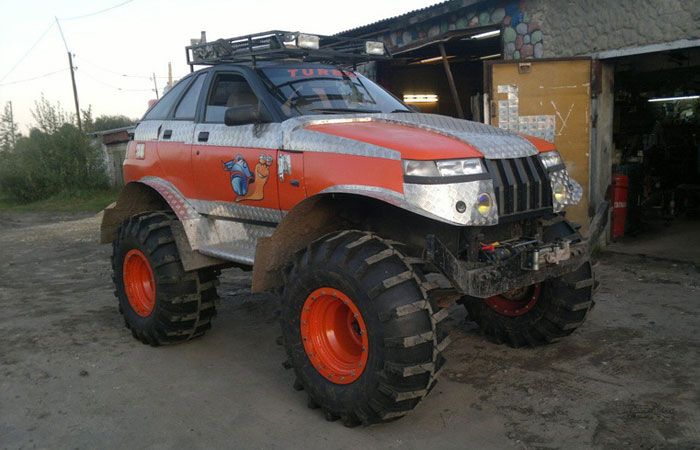 Настоящий вездеход на базе ВАЗ-2112