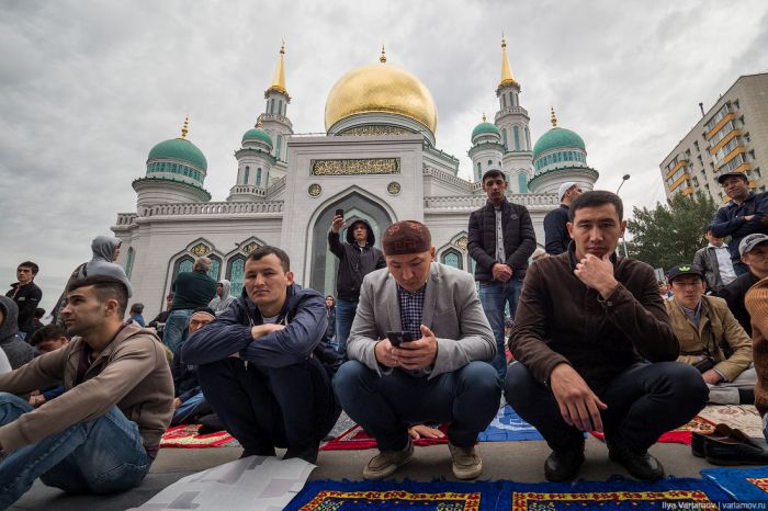 Мусульмане Москвы отметили Ураза-байрам