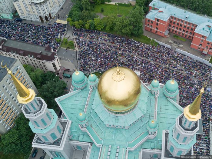 Мусульмане Москвы отметили Ураза-байрам