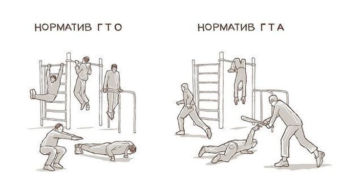 Смешные комиксы