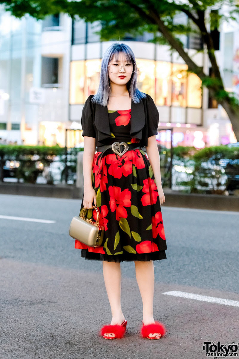 Модные персонажи на улицах Токио