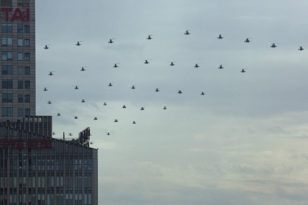 Репетиция военного парада в Пекине