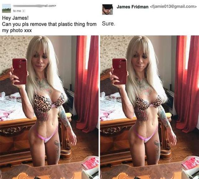Свежие работы фотошоп-тролля Джеймса Фридмана Свежие работы фотошоп-тролля Джеймса Фридмана