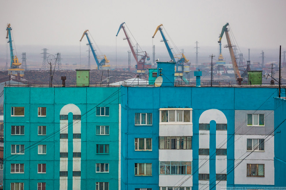 Город, построенный на вечной мерзлоте Город, построенный на вечной мерзлоте