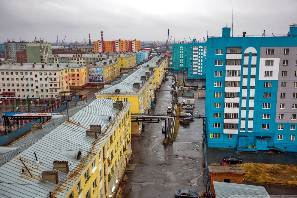 Город, построенный на вечной мерзлоте Город, построенный на вечной мерзлоте
