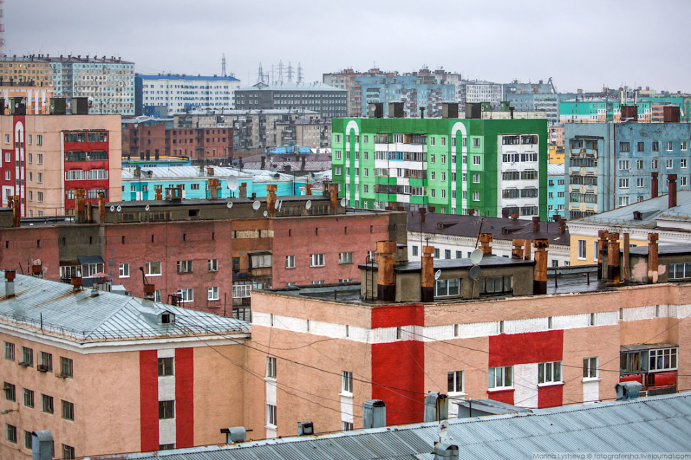 Город, построенный на вечной мерзлоте Город, построенный на вечной мерзлоте
