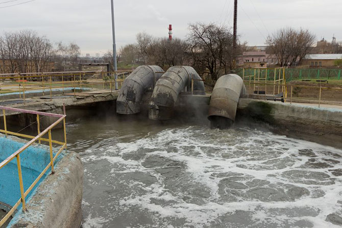 Как очищают сточную воду в Москве Как очищают сточную воду в Москве