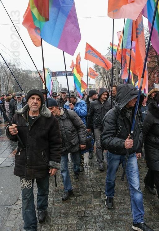 Украинские геи хотят в Евросоюз