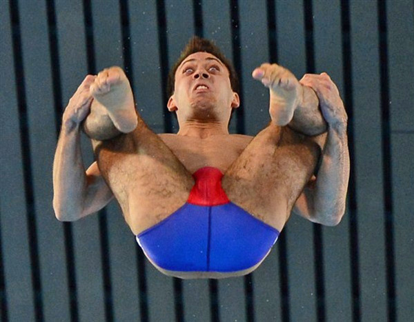 Забавные лица спортсменов