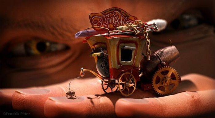 Классные картинки, нарисованные в 3D-редакторах