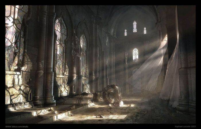 Классные картинки, нарисованные в 3D-редакторах