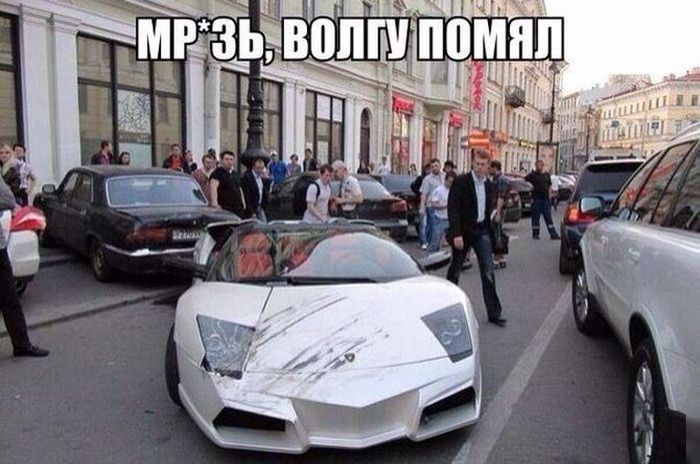 Свежая порция автоприколов
